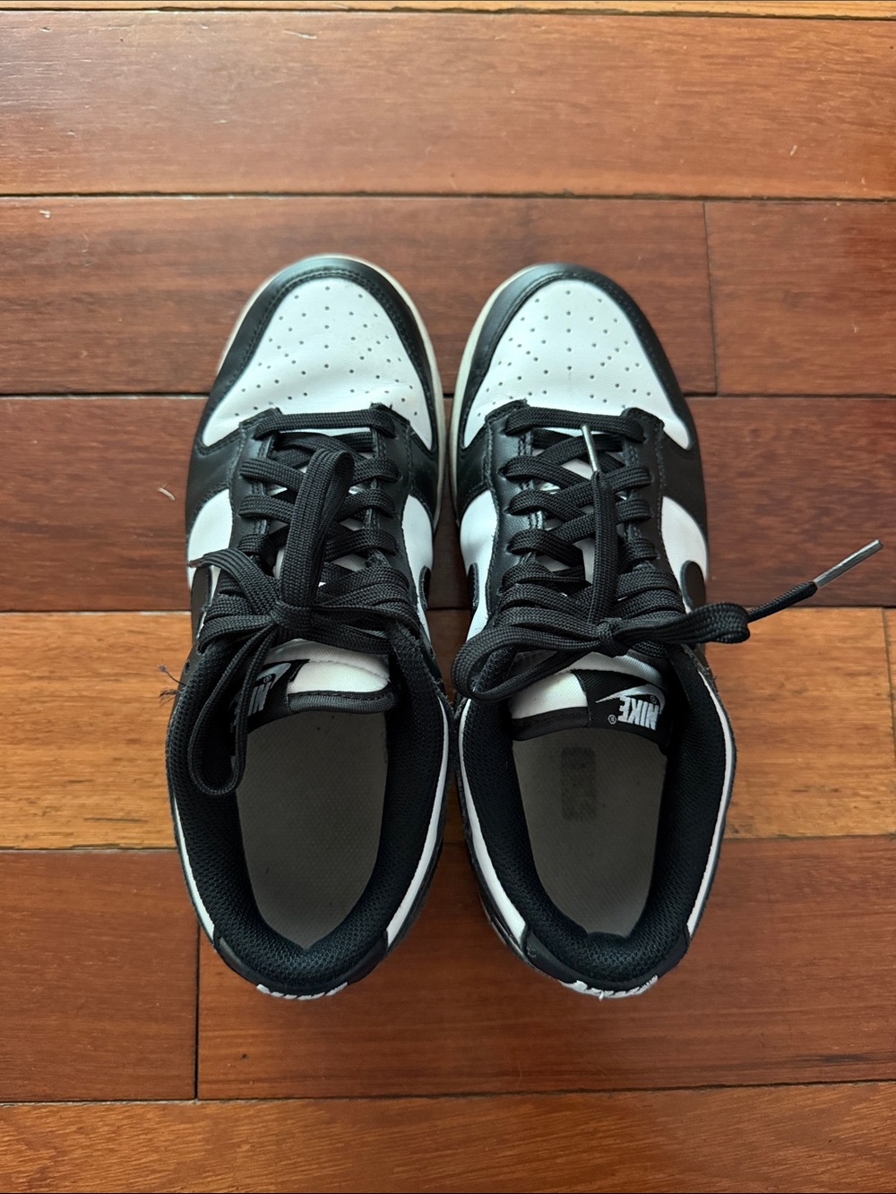 Nike Black and White Low-Top Sneakers